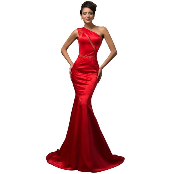 Sexy Red Mermaid long prom dresses 2019 formal party dress Cheap Long One shoulder Special Occasion Evening Dresses Custom Made Cheap
Sexy Red Mermaid long prom dresses 2019 formal party dress Cheap Long One shoulder Special Occasion Evening Dresses Custom Made Cheap