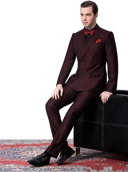 classic design double-breasted burgundy groom tuxedos groomsmen man suit wedding men's blazer suits (jacket+pants+tie) no:598, Black;gray
classic design double-breasted burgundy groom tuxedos groomsmen man suit wedding men's blazer suits (jacket+pants+tie) no:598, Black;gray
