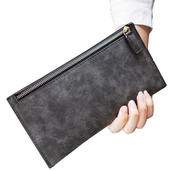 wholesale- new european vintage women wallets zipper long wallet women phone pouch female purses scrub leather wallet coin holders purse, Red;black
wholesale- new european vintage women wallets zipper long wallet women phone pouch female purses scrub leather wallet coin holders purse, Red;black