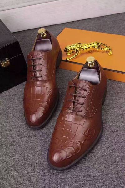 luxury crocodile skin leather shoes for men business men's dress business office oxfords lace-up h shoes, Black
luxury crocodile skin leather shoes for men business men's dress business office oxfords lace-up h shoes, Black