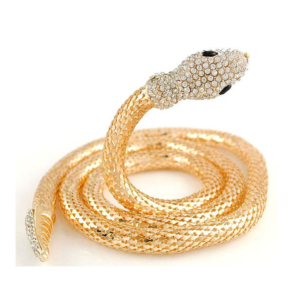 chock necklace golden silver snake chain necklace diamond long necklaces animal gemstone body jewelry sweater chain waist chain
chock necklace golden silver snake chain necklace diamond long necklaces animal gemstone body jewelry sweater chain waist chain
