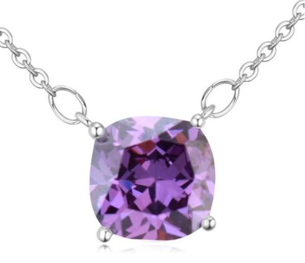 колье, ожерелья, ювелирные изделия, женская роскошь, высокое качество, циркон, платина, покрытие, ключица, цепочки, ожерелья оптом tn026, Silver