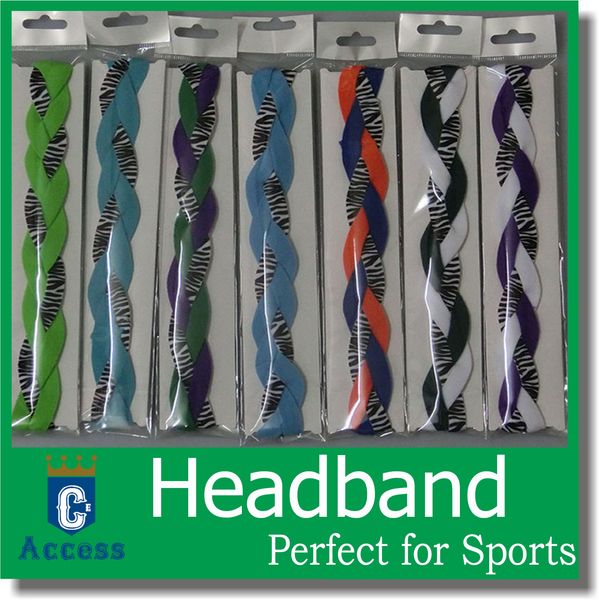 2017 custom triple braided sports headband with non-slip grip for running soccer softball basketball volleyball crossfit yoga for girls wome, Silver
2017 custom triple braided sports headband with non-slip grip for running soccer softball basketball volleyball crossfit yoga for girls wome, Silver