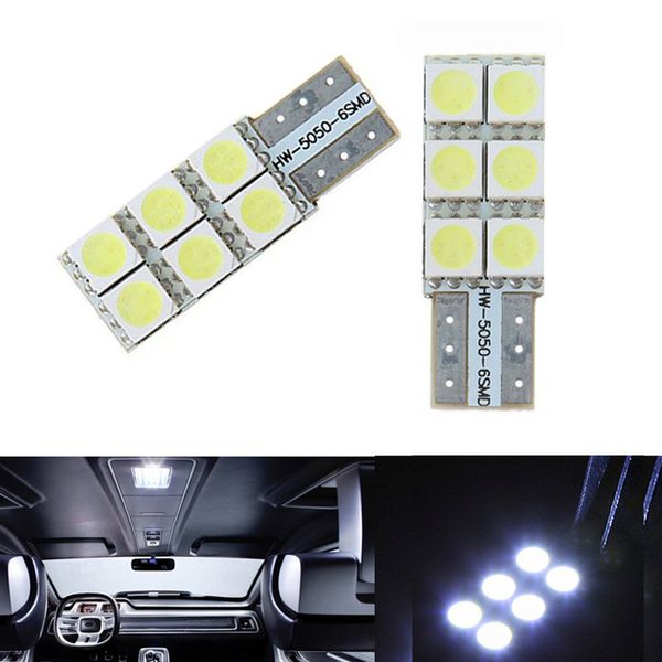 car super white 6smd led license plate tag light t10 5050 bulb modified lamp 12v 20pcs
car super white 6smd led license plate tag light t10 5050 bulb modified lamp 12v 20pcs