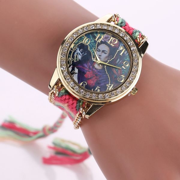 Geneva Watch women Fashion Quartz Watches Fabric Knit Strap Young Cassual watch Casual Dress Wristwatches relogios feminino
Geneva Watch women Fashion Quartz Watches Fabric Knit Strap Young Cassual watch Casual Dress Wristwatches relogios feminino
