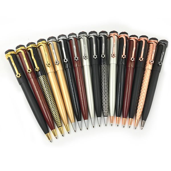 Fashionable Star Clip Metal Ballpoint Pens 1pc/lot Black Ink Monte Ball Pens Business Office Gift School Supplies Stationery
Fashionable Star Clip Metal Ballpoint Pens 1pc/lot Black Ink Monte Ball Pens Business Office Gift School Supplies Stationery