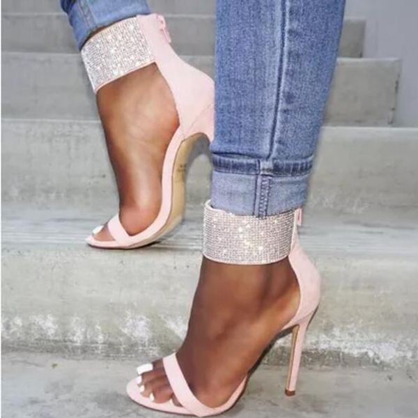 2017 new arrival women glitter sandals ankle strap rhinestone stud high heels wedding shoes open toe gladiator sandals thin heel pumps, Black
2017 new arrival women glitter sandals ankle strap rhinestone stud high heels wedding shoes open toe gladiator sandals thin heel pumps, Black