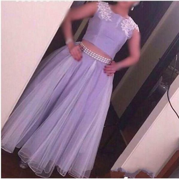 lavender long arabic prom dresses long two pieces style applique lace crystal crew party pageant gown ankle length robe de soiree, Black
lavender long arabic prom dresses long two pieces style applique lace crystal crew party pageant gown ankle length robe de soiree, Black