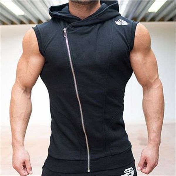 wholesale-2016 new fashion gym sleevelesshoodies mensleeveless vest print vest men trend sport suits set mens hoodies and sweatshirts, Black
wholesale-2016 new fashion gym sleevelesshoodies mensleeveless vest print vest men trend sport suits set mens hoodies and sweatshirts, Black