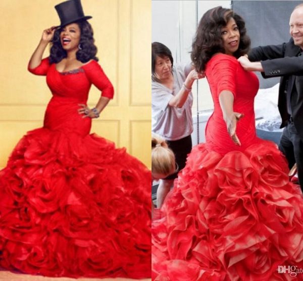 plus size celebrity evening dresses flouncing ruffles mermaid pleated luxury prom gowns red carpet evening gowns, Black;red
plus size celebrity evening dresses flouncing ruffles mermaid pleated luxury prom gowns red carpet evening gowns, Black;red