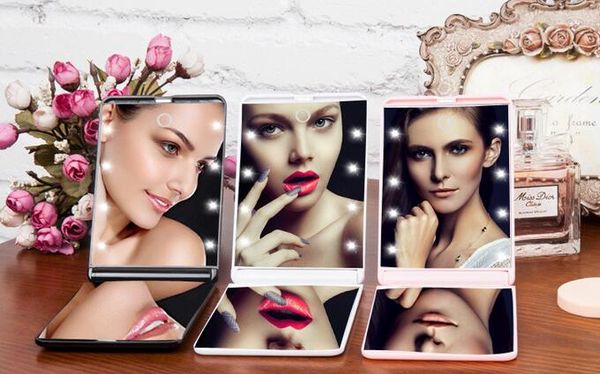 new makeup mirrors led light mirror deskportable compact 8 led lights lighted travel make up mirror flip cover mirror
new makeup mirrors led light mirror deskportable compact 8 led lights lighted travel make up mirror flip cover mirror