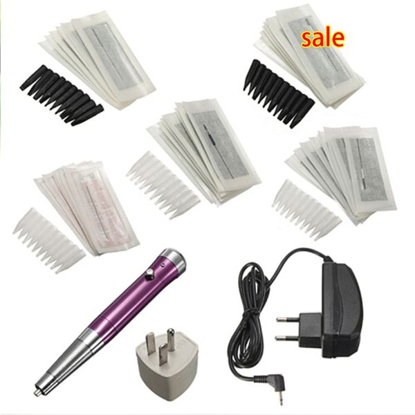 pro 100-240v permanent makeup tattoo eyebrow pen machine eye brow gun 50 needles 50 tips kit set diy beauty tools
pro 100-240v permanent makeup tattoo eyebrow pen machine eye brow gun 50 needles 50 tips kit set diy beauty tools
