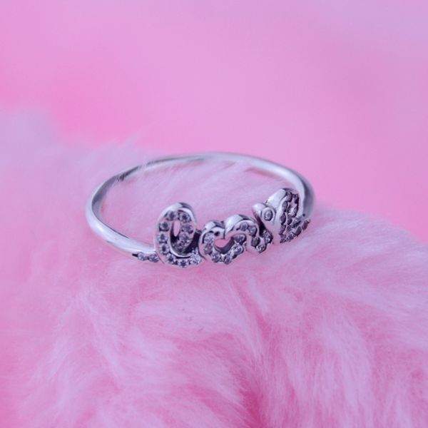 authentic 925 sterling silver rings with clear cz signature of love fit for pandora charms jewelry women diy fashion heart fingers ring
authentic 925 sterling silver rings with clear cz signature of love fit for pandora charms jewelry women diy fashion heart fingers ring