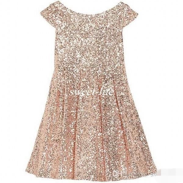 2019 girls pageant dresses bling rose gold sequin bateau capped sleeveless zipper tea length ruched wedding flower girl dresses a lin, White;blue
2019 girls pageant dresses bling rose gold sequin bateau capped sleeveless zipper tea length ruched wedding flower girl dresses a lin, White;blue
