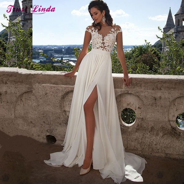 chiffon lace appliques a-line wedding dresses plus size bridal wedding gowns country western beach wedding dress robe de mariage, White
chiffon lace appliques a-line wedding dresses plus size bridal wedding gowns country western beach wedding dress robe de mariage, White