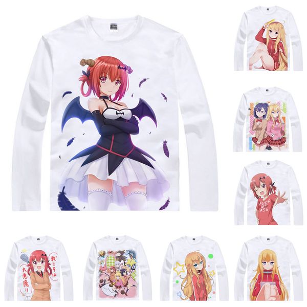 anime shirt gabriel dropout t-shirts multi-style long sleeve gabriel white tenma gab satania cosplay motivs kawaii shirts, White;black
anime shirt gabriel dropout t-shirts multi-style long sleeve gabriel white tenma gab satania cosplay motivs kawaii shirts, White;black