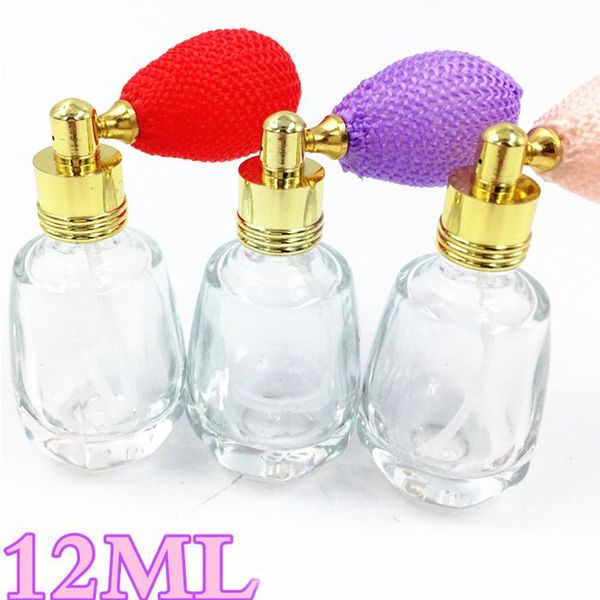 12ml Portable Gasbag Glass Perfume Bottle Atomizer Refillable Makeup Fragrance Bottle with Spray Cosmetic Packaging 10pcs/lot FZ315
12ml Portable Gasbag Glass Perfume Bottle Atomizer Refillable Makeup Fragrance Bottle with Spray Cosmetic Packaging 10pcs/lot FZ315