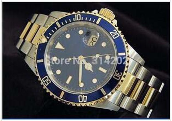 factory supplier luxury watch new men dive watches automatic movement fold over clasp 2tone 18k gold/steel blue, Slivery;brown
factory supplier luxury watch new men dive watches automatic movement fold over clasp 2tone 18k gold/steel blue, Slivery;brown
