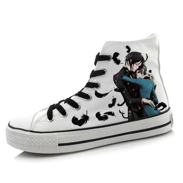 wholesale-men women anime black butler hand painted canvas shoes high-boys girls graffiti cartoon shoes cosplay flat shoe, Silver
wholesale-men women anime black butler hand painted canvas shoes high-boys girls graffiti cartoon shoes cosplay flat shoe, Silver