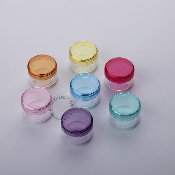 100pcs / серия 5g малый пластиковые jar примеры контейнеры 5 грам пустой косметическая упаковка горшок для nail art split загружаемый контей
100pcs / серия 5g малый пластиковые jar примеры контейнеры 5 грам пустой косметическая упаковка горшок для nail art split загружаемый контей