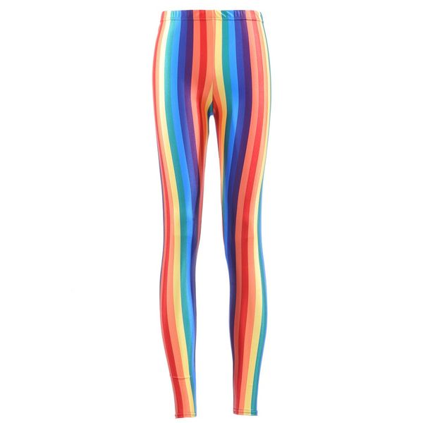 wholesale- women's rainbow vivid vertical stripes leggings digital print pants trousers stretch pants drop shop, Black
wholesale- women's rainbow vivid vertical stripes leggings digital print pants trousers stretch pants drop shop, Black