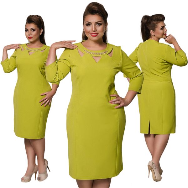 new arrived autumn women's plus size dressess 6xl-l 3/4sleeve women's fashion elegant bodycon dress party dress, White;black
new arrived autumn women's plus size dressess 6xl-l 3/4sleeve women's fashion elegant bodycon dress party dress, White;black
