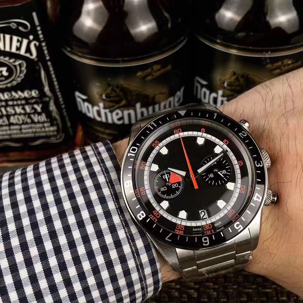 China luxury japane e vk quartz ma ter watche for men tainle teel belt port vk chronography clock men watch, Slivery;brown
China luxury japane e vk quartz ma ter watche for men tainle teel belt port vk chronography clock men watch, Slivery;brown