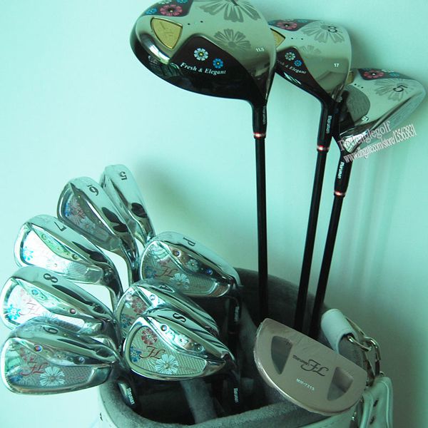 New women golf club maruman fl complete et of club golf driver wood iron putter maruma golf et graphite haft headcover hipping
New women golf club maruman fl complete et of club golf driver wood iron putter maruma golf et graphite haft headcover hipping