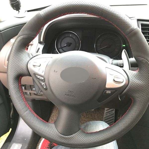 black genuine leather suede car steering wheel cover for nissan juke maxima 2009-2014 sentra 2016 2017 infiniti fx fx35 fx3
black genuine leather suede car steering wheel cover for nissan juke maxima 2009-2014 sentra 2016 2017 infiniti fx fx35 fx3