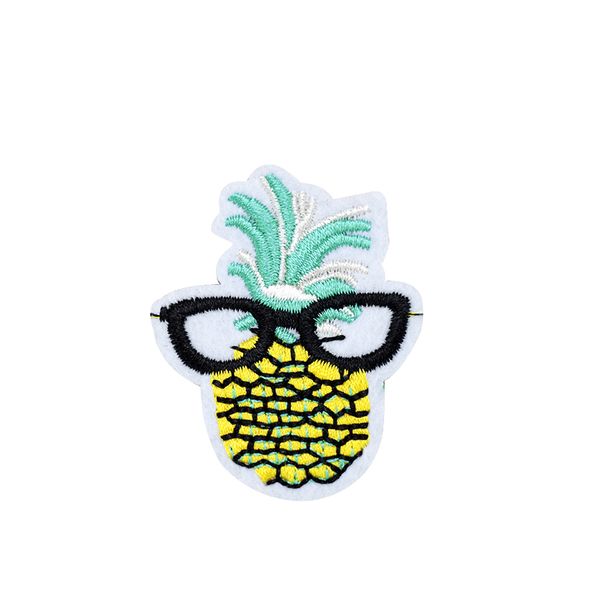 10pcs funny pineapple patches for clothing iron on transfer applique patch for kids garment diy sew on embroidered accessories, Black
10pcs funny pineapple patches for clothing iron on transfer applique patch for kids garment diy sew on embroidered accessories, Black