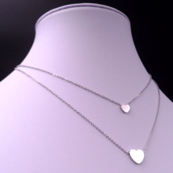 nice design gnaay jewelry price silver stainless steel cute lovely style double heart pendant necklace chain women girls
nice design gnaay jewelry price silver stainless steel cute lovely style double heart pendant necklace chain women girls