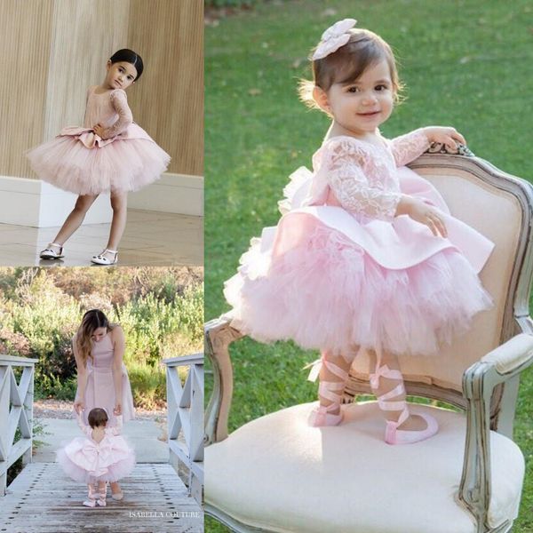 pink tulle cupcake toddler flower girl dresses lace long sleeves kids girl pageant dress bow jewel neck little girl birthday party gowns, White;blue
pink tulle cupcake toddler flower girl dresses lace long sleeves kids girl pageant dress bow jewel neck little girl birthday party gowns, White;blue