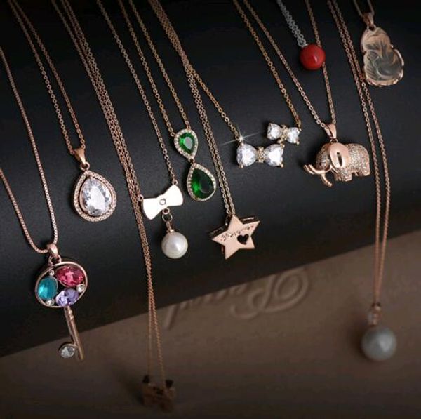 10pcs/lot mix style 18k gold plated crystal pendant necklace choker for diy craft fashion jewelry ne30, Golden;silver
10pcs/lot mix style 18k gold plated crystal pendant necklace choker for diy craft fashion jewelry ne30, Golden;silver