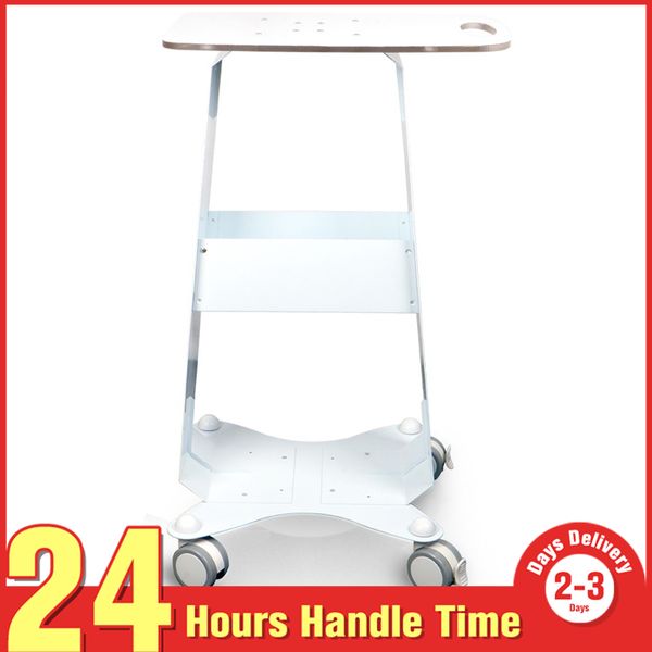 salon use assembled steel frame trolley cart stand holder tray for cavitation ipl laser machine with 4 smooth casters
salon use assembled steel frame trolley cart stand holder tray for cavitation ipl laser machine with 4 smooth casters