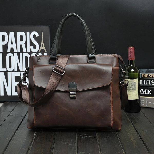 original design brand bag retro crazy horse leather mens briefcase business men single shoulder bag british style stereo pocket bag
original design brand bag retro crazy horse leather mens briefcase business men single shoulder bag british style stereo pocket bag