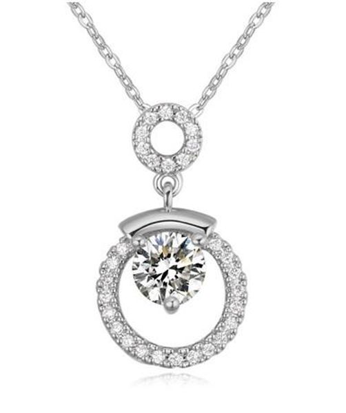 pendants necklaces luxury elegant women fashion zircon 18k gold plated geometric circle clavicle chain necklace wholesale tn054, Silver
pendants necklaces luxury elegant women fashion zircon 18k gold plated geometric circle clavicle chain necklace wholesale tn054, Silver