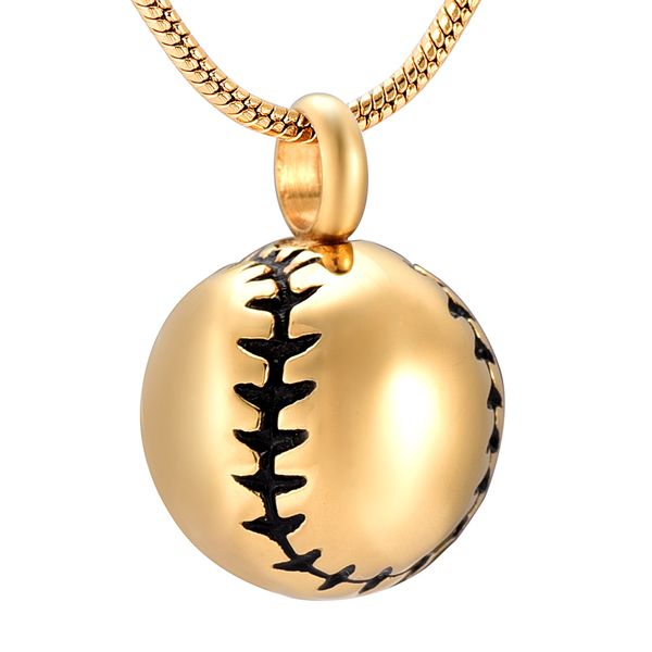 beautiful baseball stainless steel men's jewelry ashes keepsake urn necklace cremation pendant memorial charms for pet/human, Silver
beautiful baseball stainless steel men's jewelry ashes keepsake urn necklace cremation pendant memorial charms for pet/human, Silver