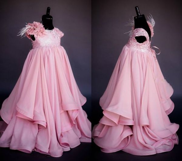 lovely pink princess girls pageant dresses 2017 crew handmade flower chiffon empire flower girl dresses for wedding baby party gowns, White;blue
lovely pink princess girls pageant dresses 2017 crew handmade flower chiffon empire flower girl dresses for wedding baby party gowns, White;blue