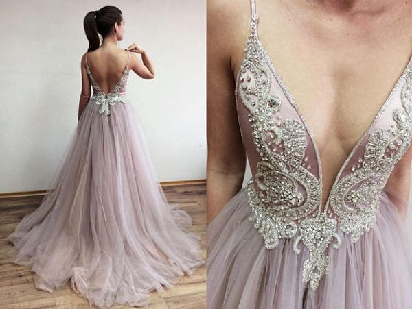 new spaghetti strap prom dress a line tulle evening gown graduation dresses party evening banquet gown, Black
new spaghetti strap prom dress a line tulle evening gown graduation dresses party evening banquet gown, Black