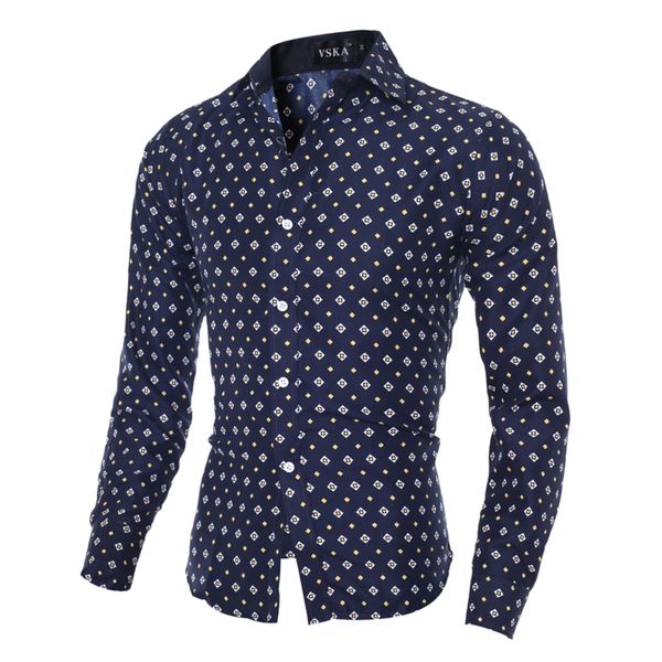 colorful small squares men's slim fit casual long-sleeved shirt men casual slim fit shirts, White;black
colorful small squares men's slim fit casual long-sleeved shirt men casual slim fit shirts, White;black