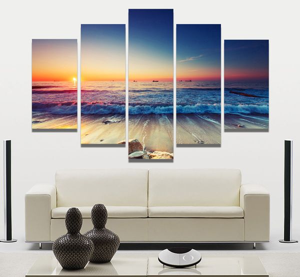 5 шт. современные wall art холст без рамы модульная восход панели печати живопись декоративный закат морской пейзаж картина home decor
5 шт. современные wall art холст без рамы модульная восход панели печати живопись декоративный закат морской пейзаж картина home decor