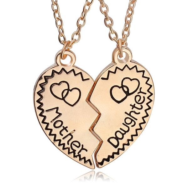 new 2016 mother daughter necklace silver gold heart love mom necklaces & pendants for women jewelry collier femme
new 2016 mother daughter necklace silver gold heart love mom necklaces & pendants for women jewelry collier femme