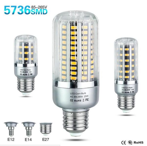 Светодиодная лампа SMD5736 Больше ярких 5730 светодиодных лампочек для кукурузы 5W 10W 15W
Светодиодная лампа SMD5736 Больше ярких 5730 светодиодных лампочек для кукурузы 5W 10W 15W