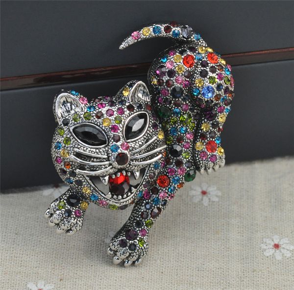 luxurious gold full shining rhinestone vintage tiger brooch wedding gift fine and fashion jewelry brooches for women big size 72x56mm, Gray
luxurious gold full shining rhinestone vintage tiger brooch wedding gift fine and fashion jewelry brooches for women big size 72x56mm, Gray