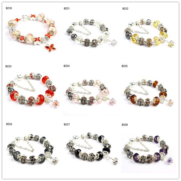 lantern crown tibetan silver glass beads charm bracelet,brand new women's diy european beads bracelet 6 pieces a lot mixed style gtpdb2, Golden;silver
lantern crown tibetan silver glass beads charm bracelet,brand new women's diy european beads bracelet 6 pieces a lot mixed style gtpdb2, Golden;silver