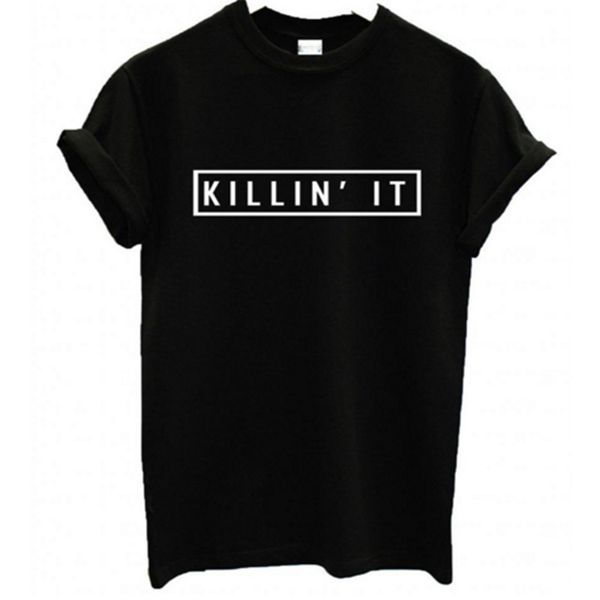 wholesale- 2017 brand killin it fashion summer new design women t-shirt harajuku white black short sleeve t shirts casual
wholesale- 2017 brand killin it fashion summer new design women t-shirt harajuku white black short sleeve t shirts casual