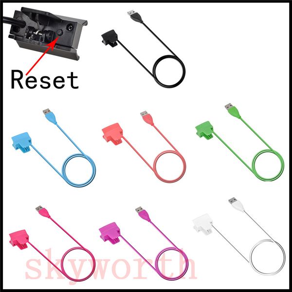 

30cm Charging Cable With Reset Function Charger Power Adapter Dock Cradle Cord Wire For Fitbit Alta