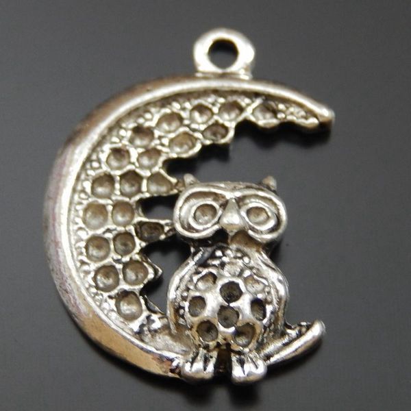 10pcs antique silver alloy owl moon pendant charms jewelry finding 18*27mm 39942 jewelry making, Bronze;silver
10pcs antique silver alloy owl moon pendant charms jewelry finding 18*27mm 39942 jewelry making, Bronze;silver