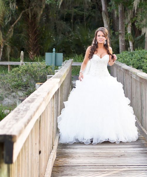 spring ruffles organza wedding dresses sweetheart beaded appliques a line sweep train bridal gowns lace up back custom made, White
spring ruffles organza wedding dresses sweetheart beaded appliques a line sweep train bridal gowns lace up back custom made, White