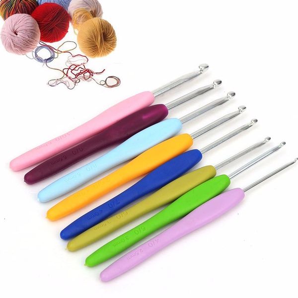 2016 лучшие продажи многоцветный мягкая резиновая ручка + алюминиевый крючок вязальные спицы набор 8 размер бесплатная доставка
2016 лучшие продажи многоцветный мягкая резиновая ручка + алюминиевый крючок вязальные спицы набор 8 размер бесплатная доставка